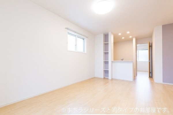 居室・リビング　※参考写真　同建築メーカー施工の同間取完成他物件のものです。