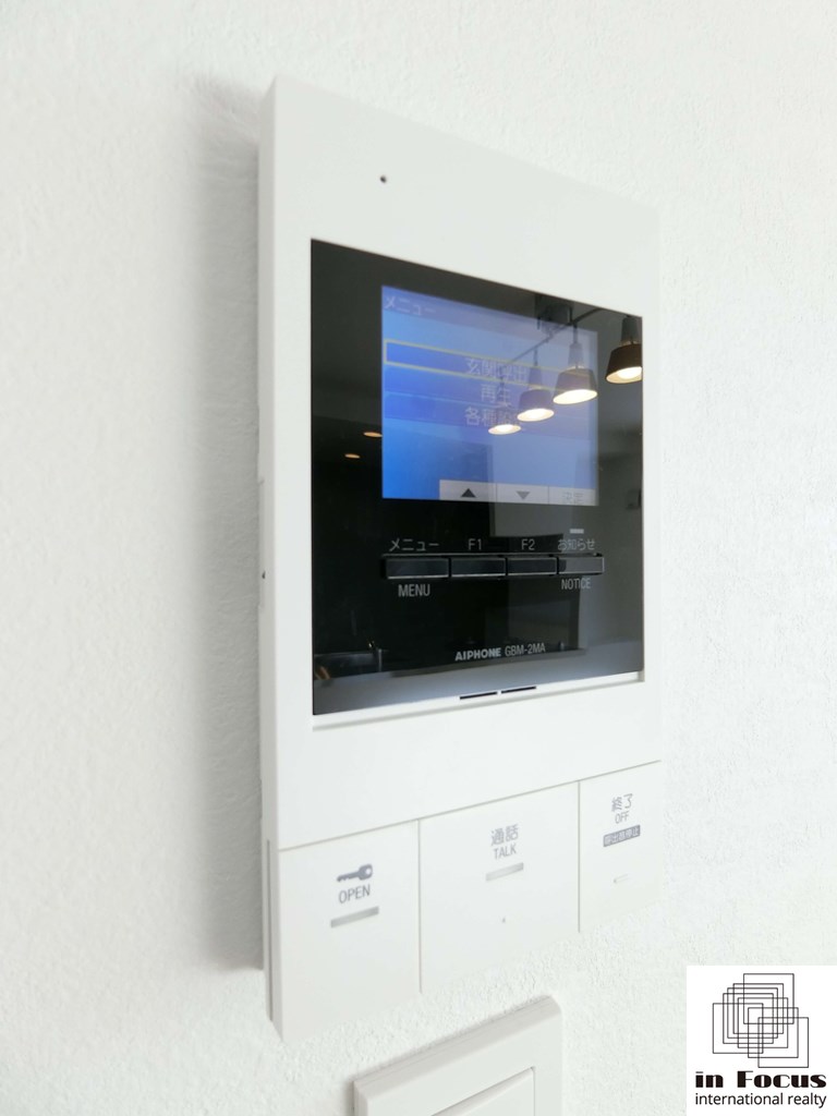 セキュリティ　来客の顔が見える安心のTVモニターホン