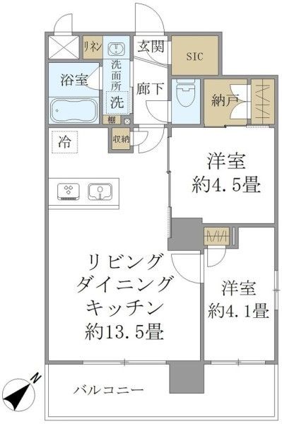 ステラコート川崎の間取り写真