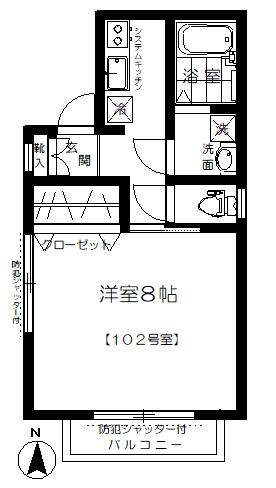 リトルフォレストの間取り写真