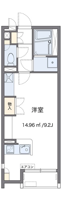 小田急線 読売ランド前駅 徒歩7分 2階建 築13年の間取り写真