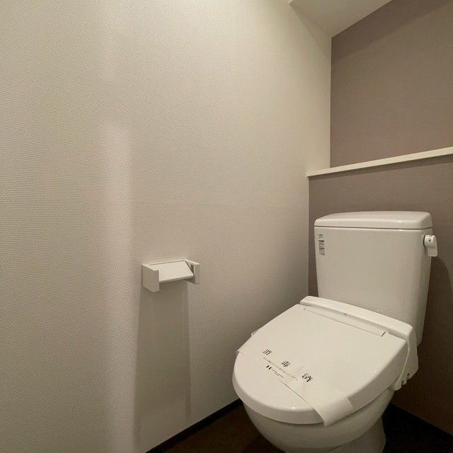 ＪＲ信越本線 新潟駅 徒歩14分 10階建 築13年のトイレ写真