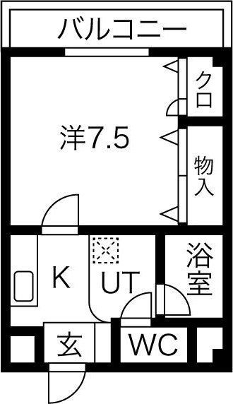 エルカスティージョの間取り写真