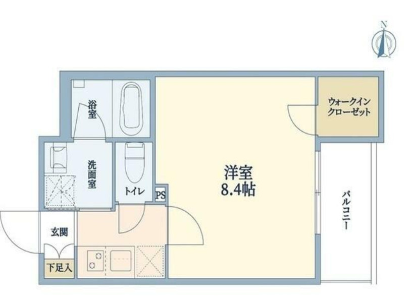 ウェルスクエア長居公園IIの間取り写真