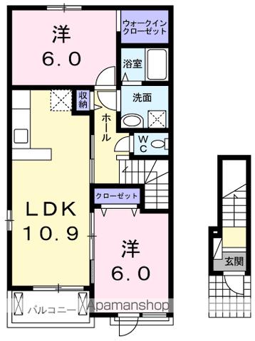 カームネス岡本 IVの間取り写真