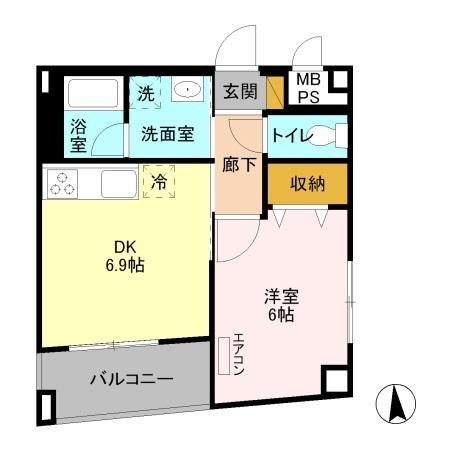 アレグリア柏屋の間取り写真