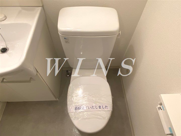 ＪＲ南武線 宿河原駅 徒歩9分 7階建 築22年のトイレ写真