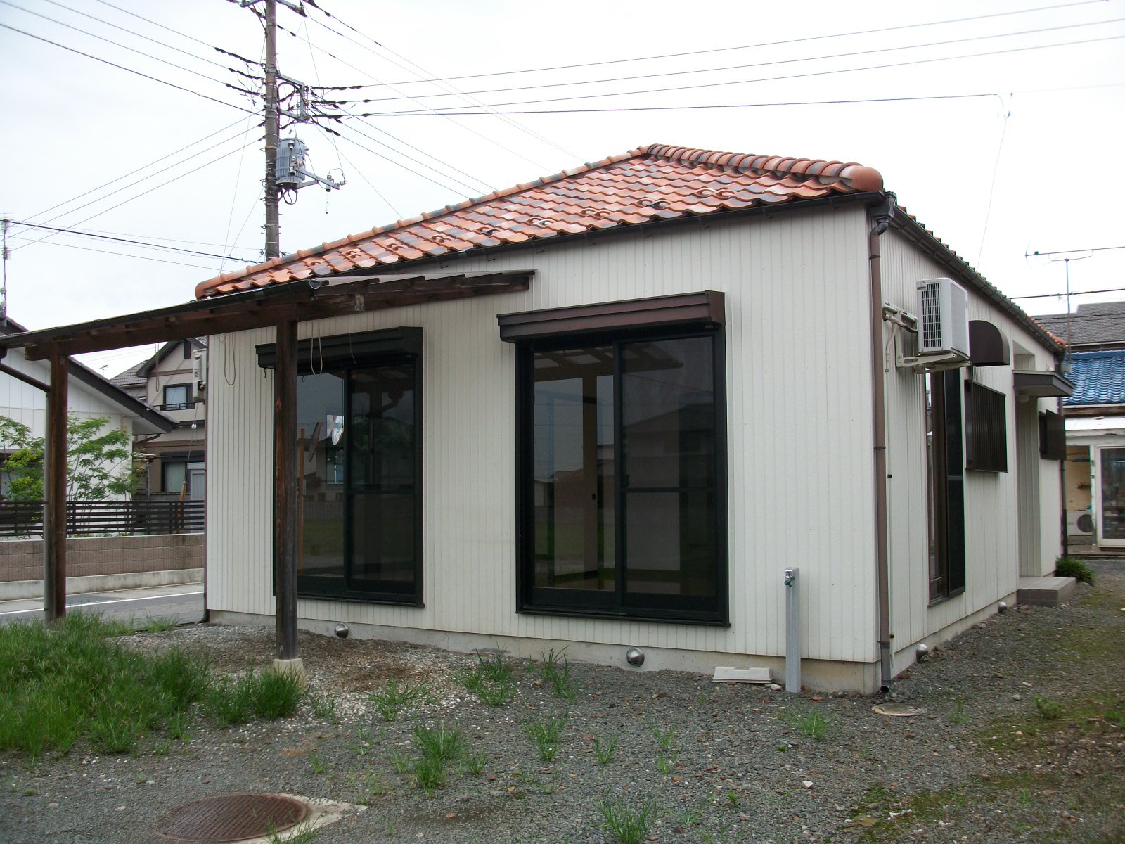 大原一区一戸建の建物外観