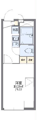 レオパレスリバーサイドの間取り