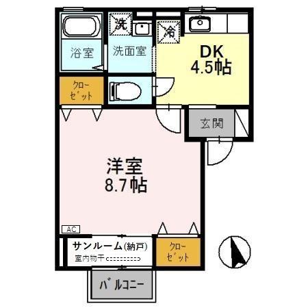 エクセラン１２の間取り