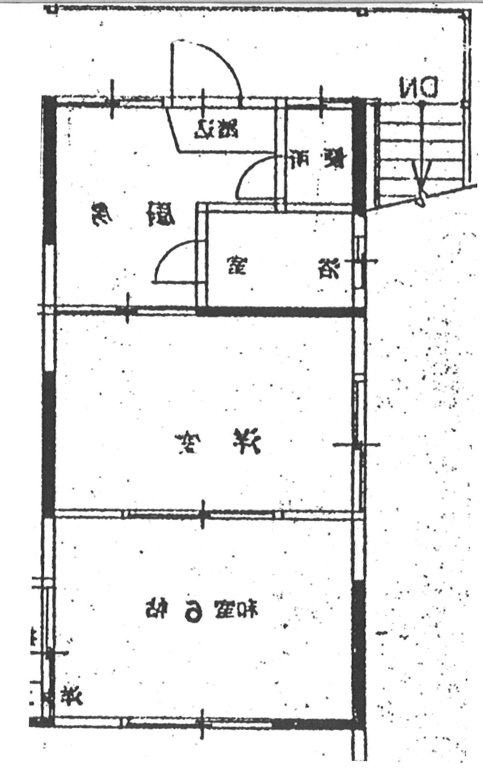 コーポ箱清水の間取り