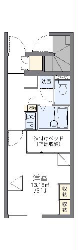 レオパレスエトワールの間取り