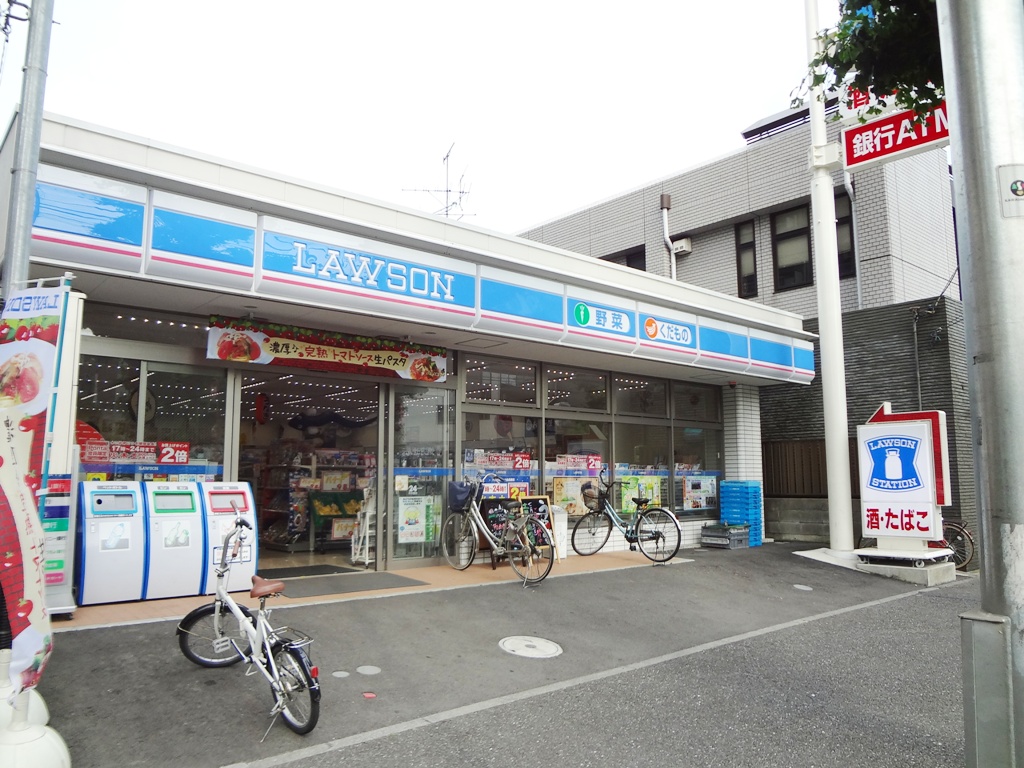 コンビニ　ローソン川崎追分町店（コンビニ）まで109m