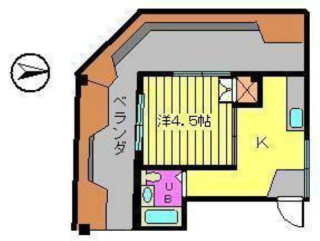 ロイヤルコーポ永代の間取り