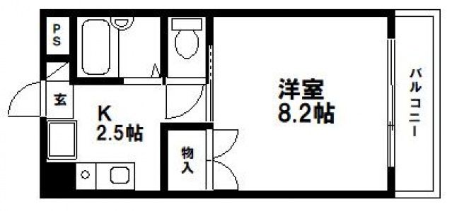 ブランシュ富士2の間取り