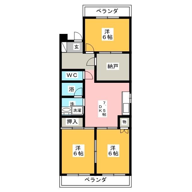 丹羽ハイツの間取り