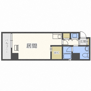 TEADA北4条の間取り