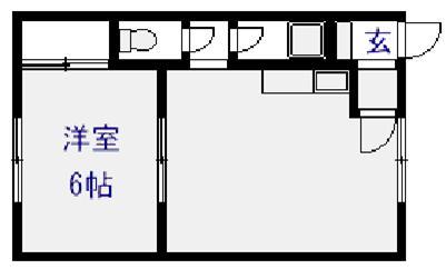 コーポ北欧館の間取り