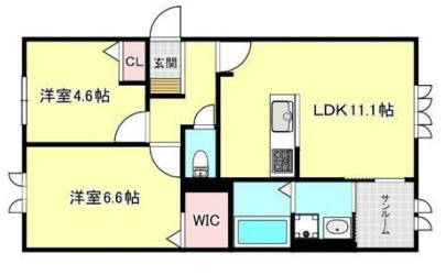 セキスイメゾン西明石Iの間取り