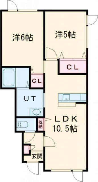 メゾンシュシュプレミアムの間取り