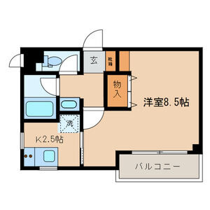 ヴァンテ・アン西東京の間取り