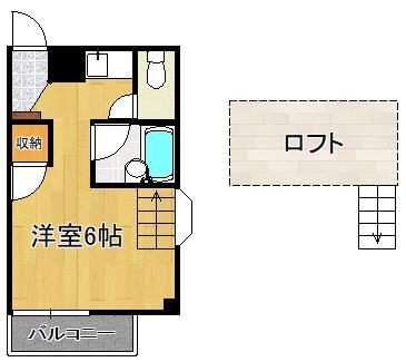 ソフィー２１長浜の間取り