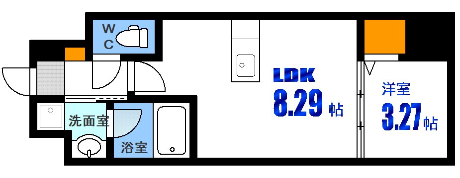 サムティ舟入IIの間取り