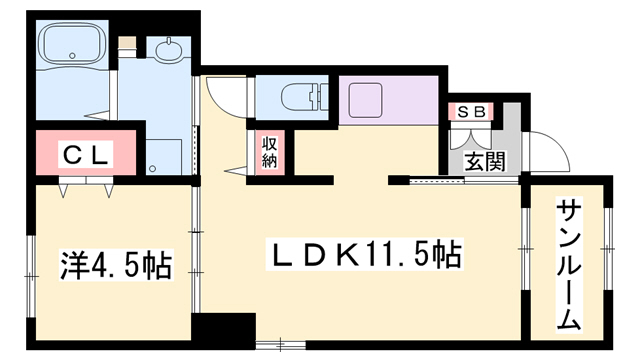 ヴェルナの間取り