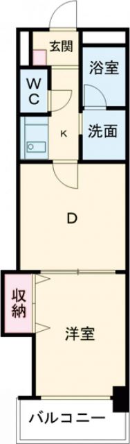 クレモナ山手の間取り