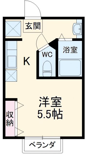 ラポールの間取り