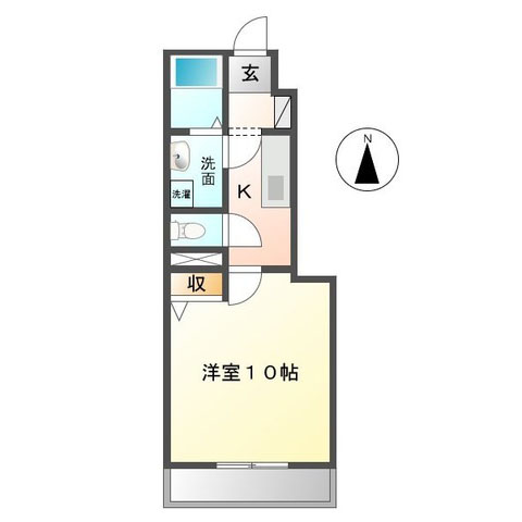 ヴァン ヴェール Wの間取り