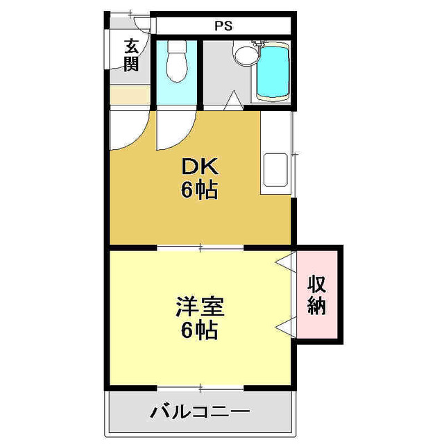 光マンションの間取り