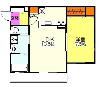 アイシス緑が丘の間取り