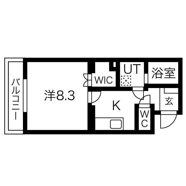 シャン・ド・フルールの間取り