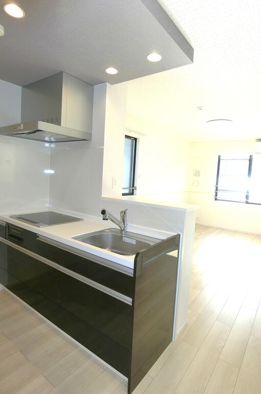 キッチン　類似物件の写真、配色に違いあり。