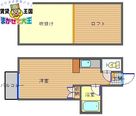 プルミエル銭座の間取り