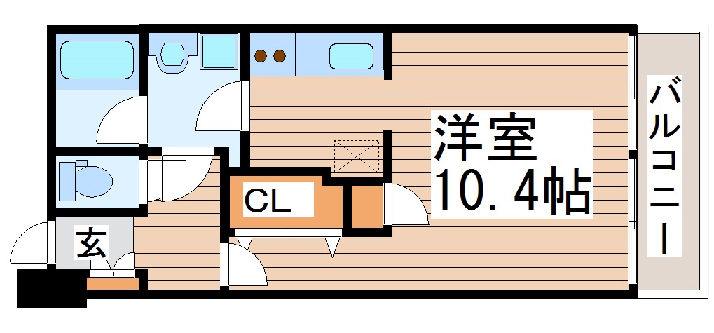 La Douceur榴ヶ岡の間取り