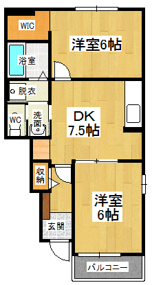 ポワール１の間取り