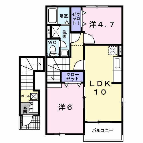 イリーデ・ヴィオラの間取り