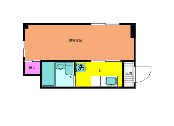 コーポコスモの間取り