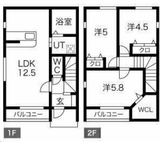 【Ｍｙｓａ　垣の内の間取り】