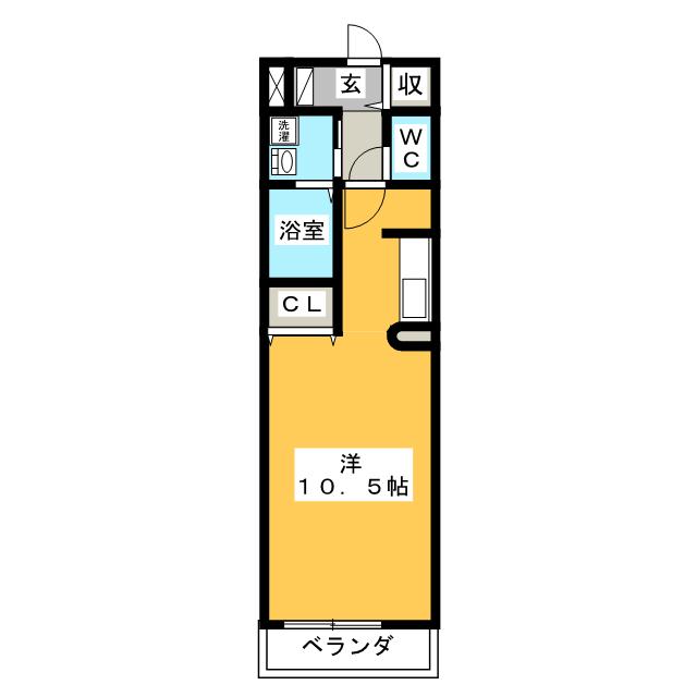 ＣＲＯＷＮ　ＳＵＧＩＭＯＴＯ－Ｇの間取り