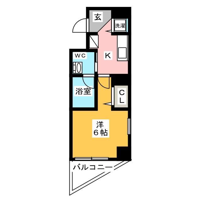 レジディア虎ノ門の間取り