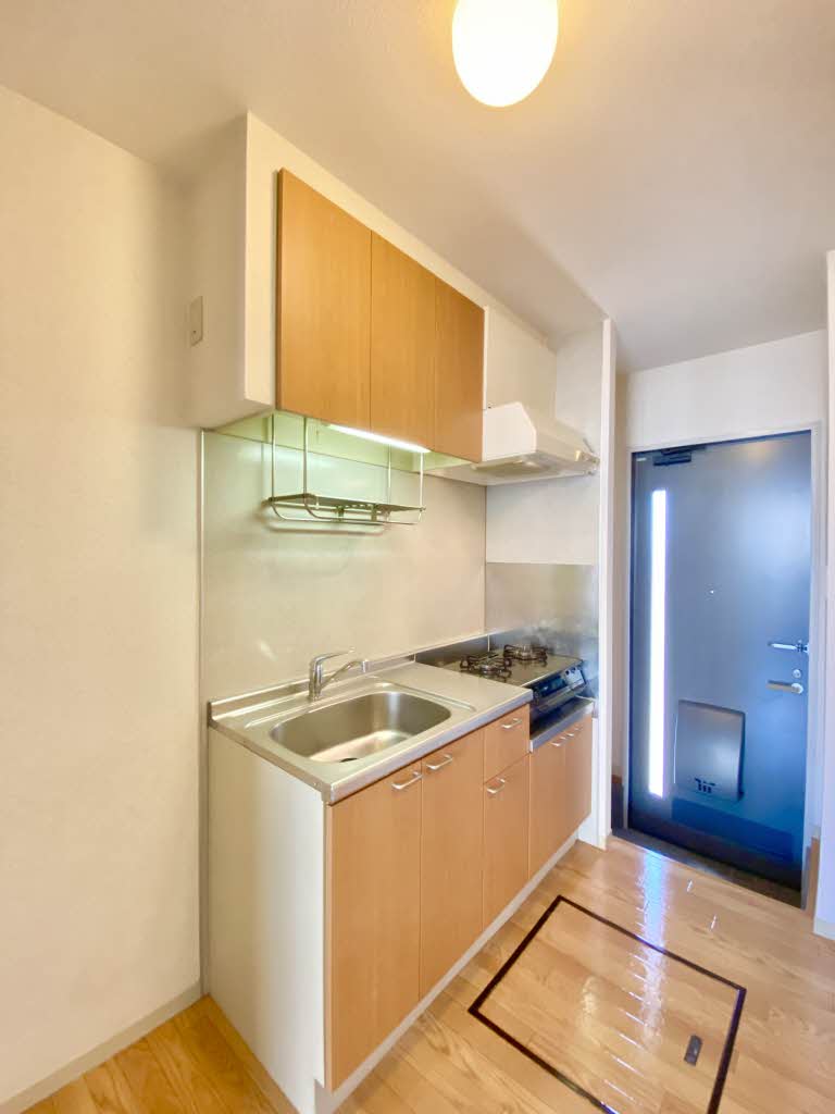 キッチン　2口コンロ設置OK♪