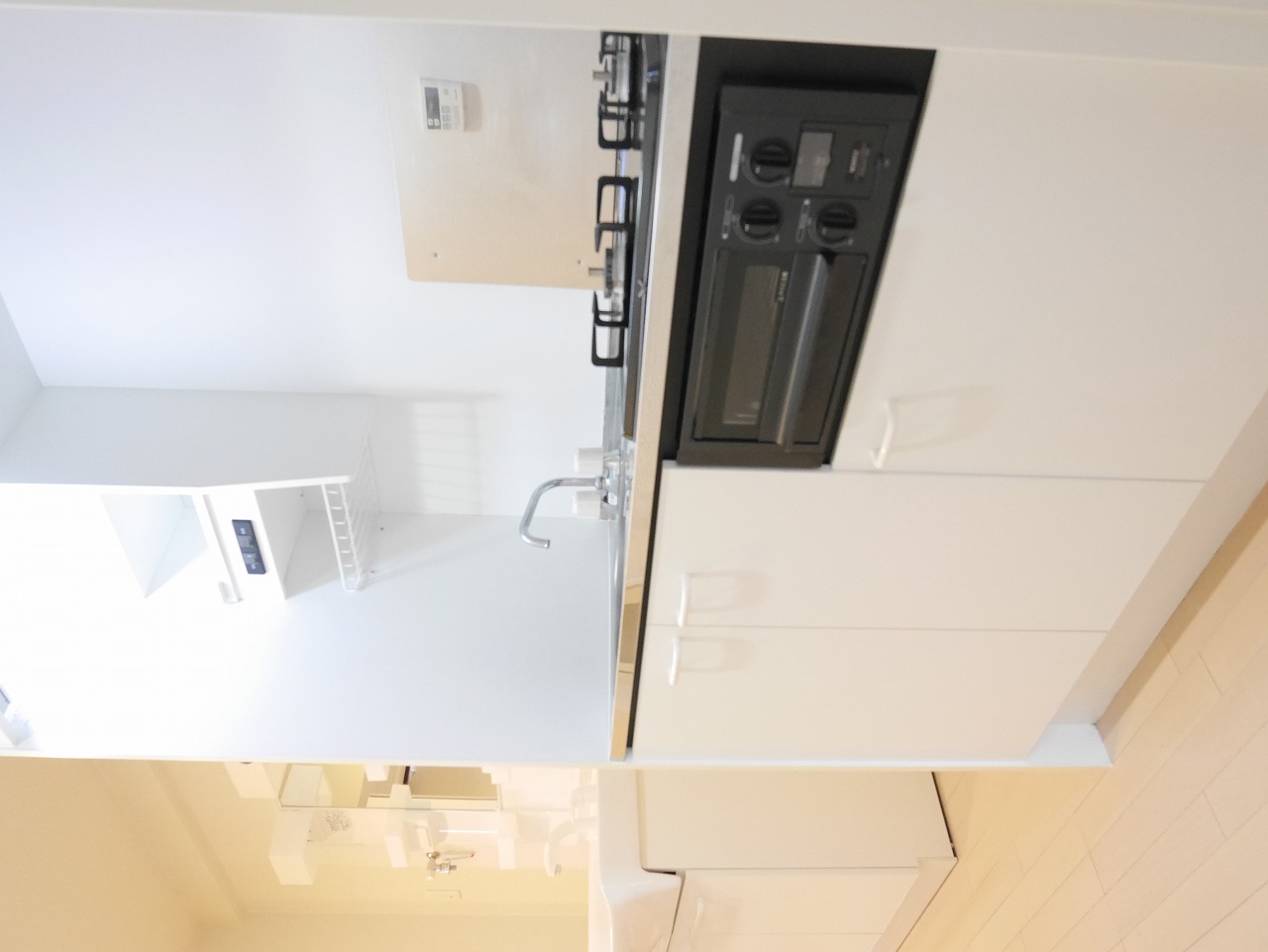 キッチン　都市ガス２口