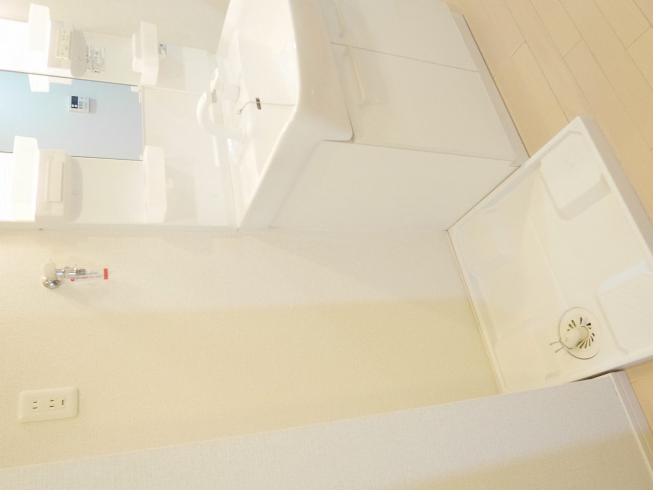 洗面設備　シャンプードレッサー完備