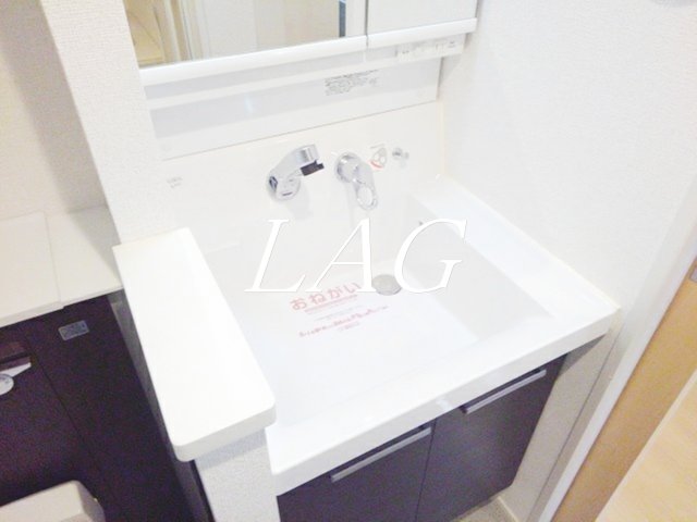 洗面設備　洗面台です。