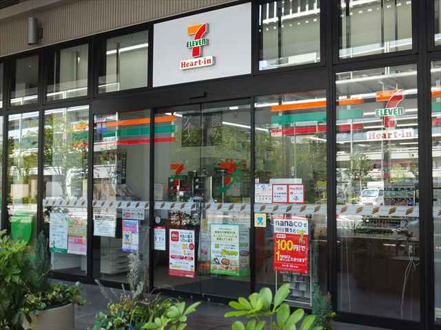 コンビニ　セブンイレブン ハートインビエラ玉造店（コンビニ）まで454m