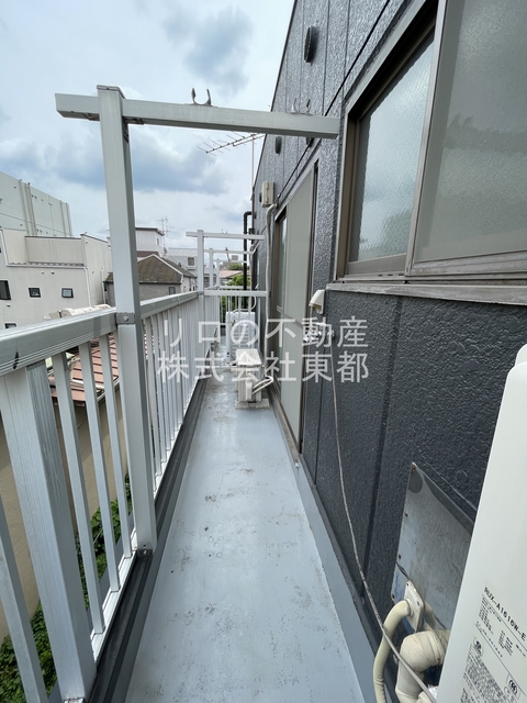 バルコニー　バルコニー付！お天気のいい日は洗濯物も気持ちよく干せますね！