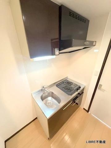 キッチン　２口コンロのキッチン